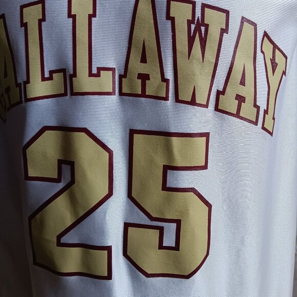 Vintage 1990s Womens Basketball Jersey Nike Medium Callaway Nebraska High School - Picture 3 of 6